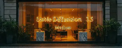 Example output from Stable Diffusion 3.5 Medium